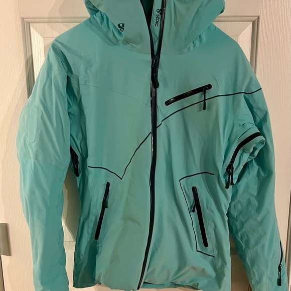 Stoic Jackets & Blazers - Stoic Aqua Blue Ski Jacket